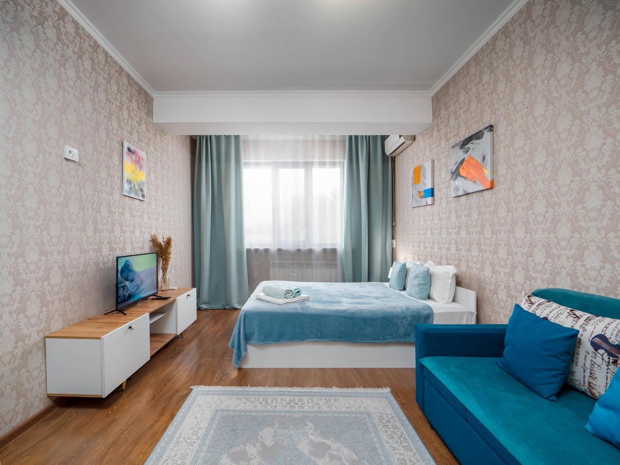 Appartments " Zhetysu-4" Alma-Ata Buitenkant foto